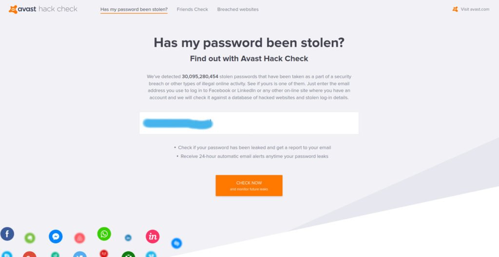 password leaked